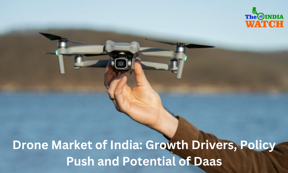 Drone Market of India: Growth Drivers, Policy Push and Potential of Daas